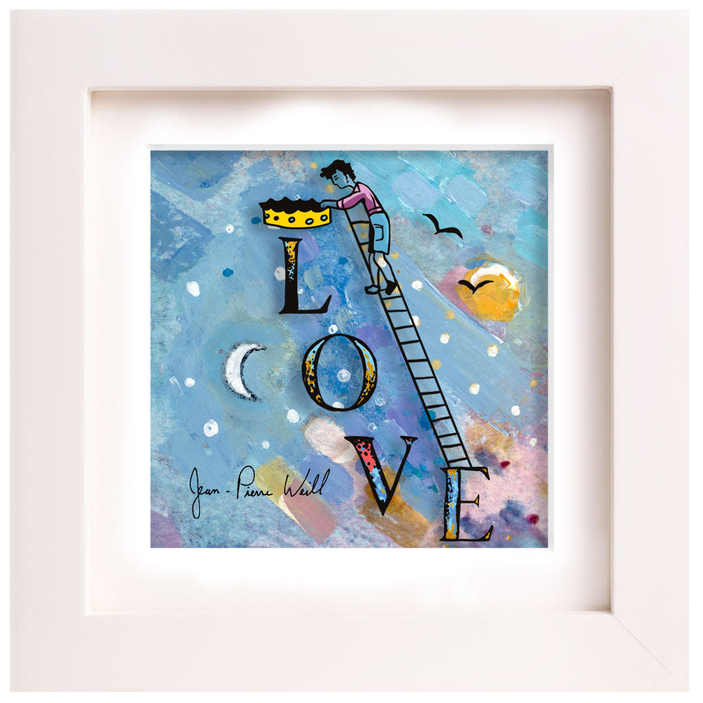 Love - Happy Anniversary - Jean-Pierre Weill Studios - Famous Paintings - canvas prints - famous artists - bedroom ideas - unique gifts - glass art - unique gifts - anniversary gifts - 